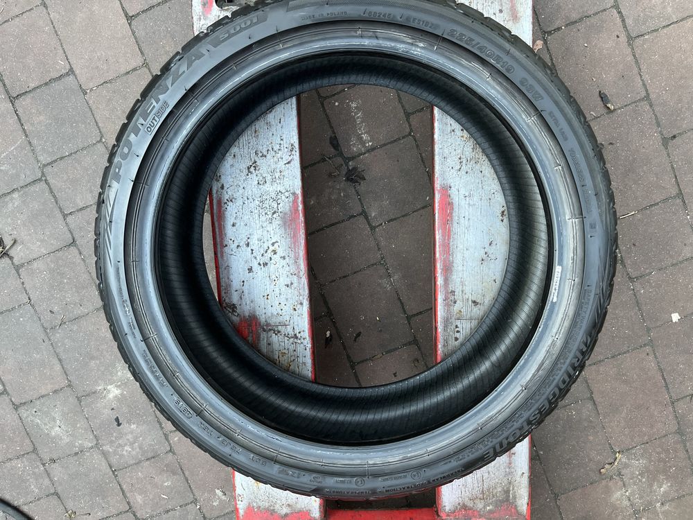1szt. 225/40/19 Bridgestone Potenza S001 Pojedynka 2019 rok