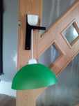 Lampa zielona na jedną żarówkę
