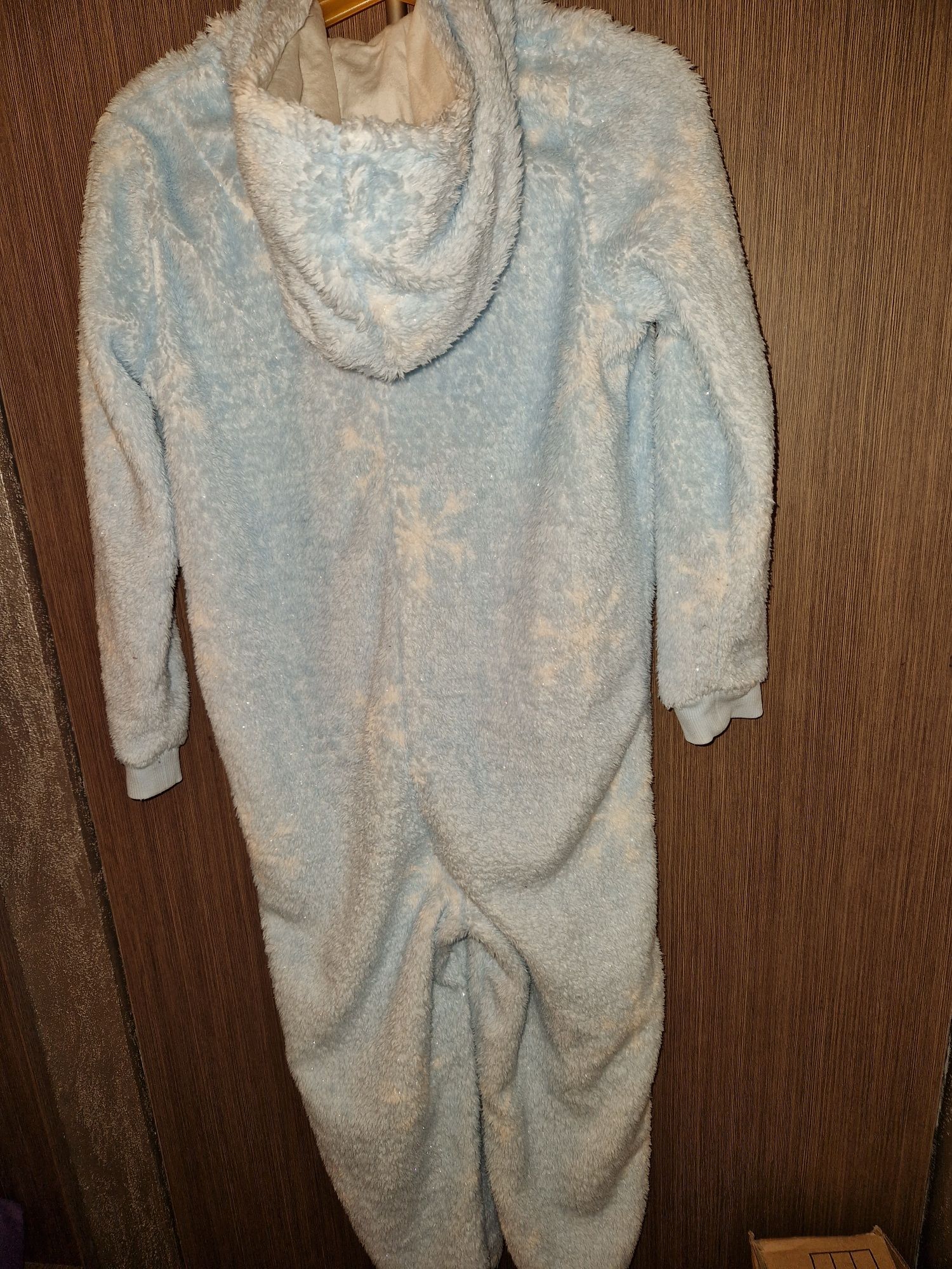Kombinezon piżama dziewczęca Kraina lodu r. 116 - 5-6 lat polarowy