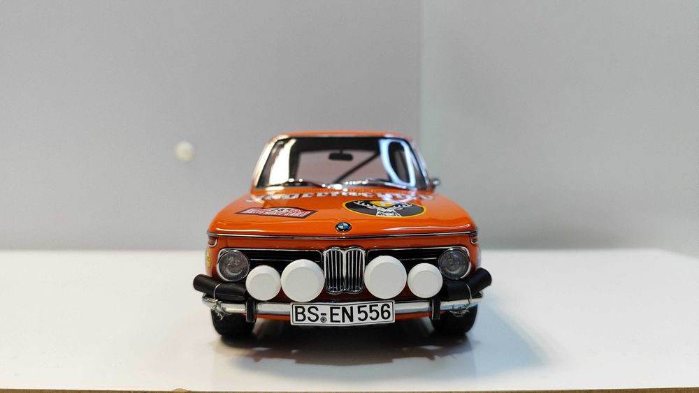 BMW 2002 Rally Monte Carlo 1973 Jagermeister AUTOart 1/18