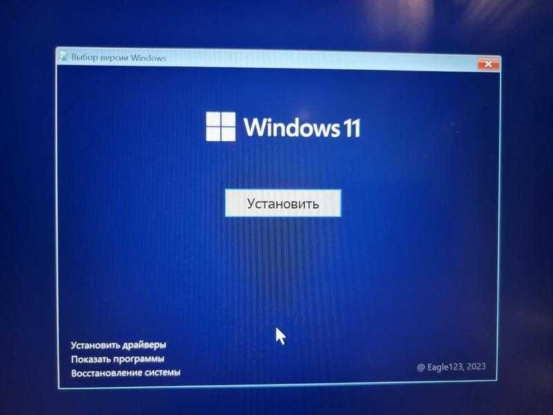 Загрузочная флешка 8 гб Windows 10 11 или Sergei Strelec