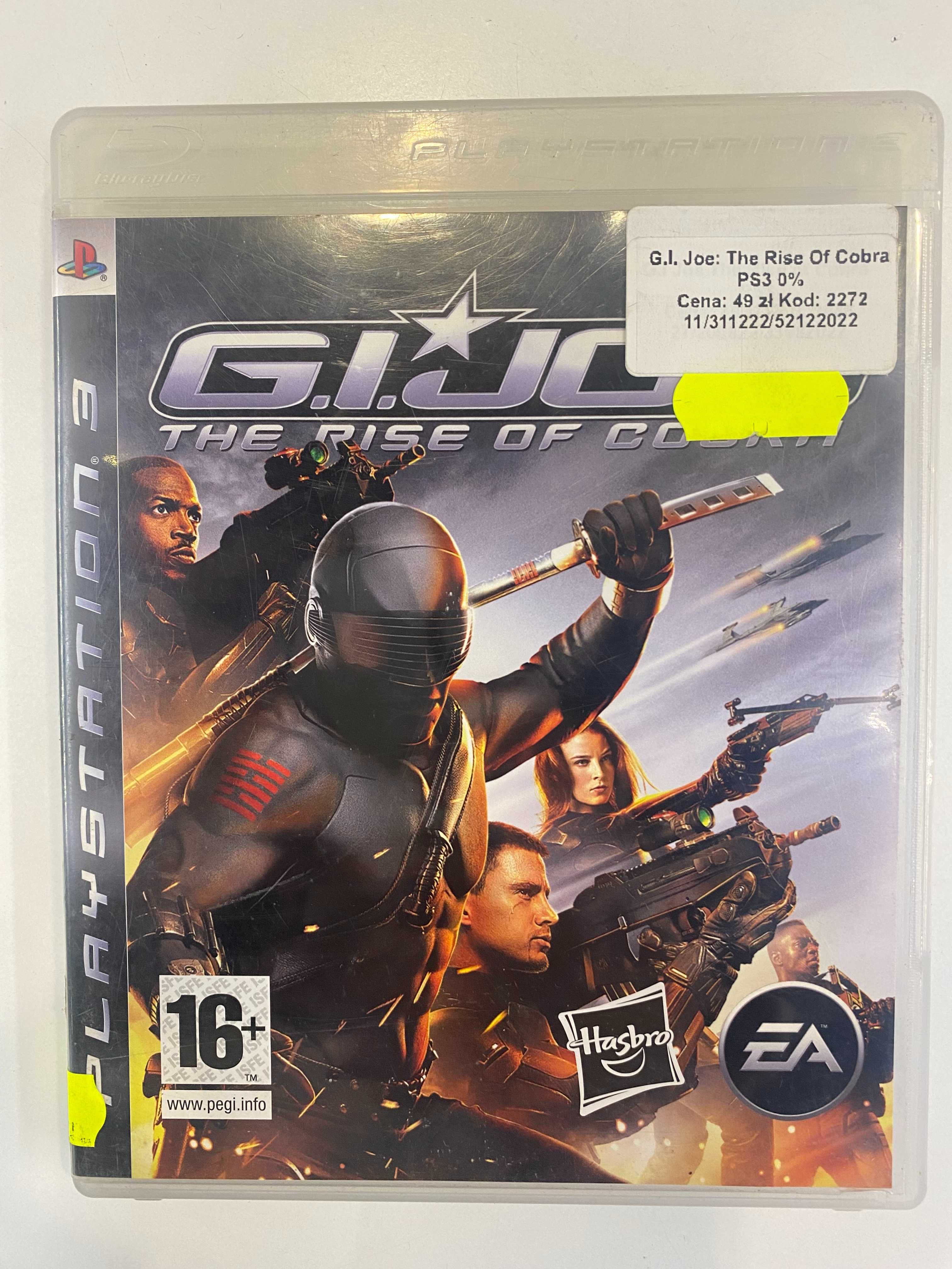 G.I Joe The Rise of Cobra Ps3 Sklep Iława