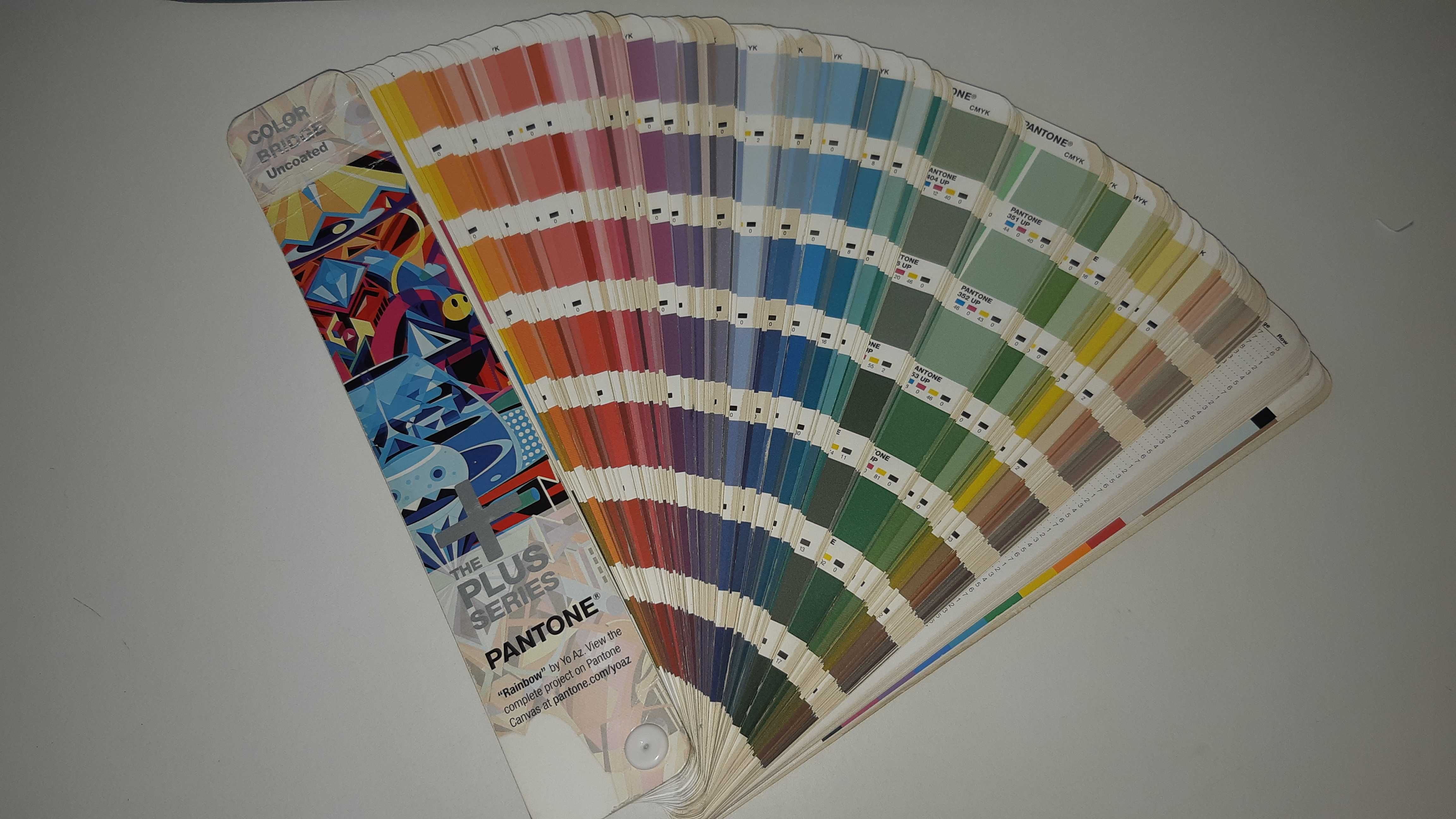 Wzornik Pantone Plus Color Bridge Uncoated "Rainbow"