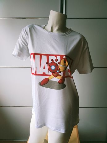 T-shirt Iron Man damski