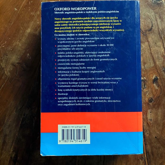 Słownik angielsko polski. Oxford
