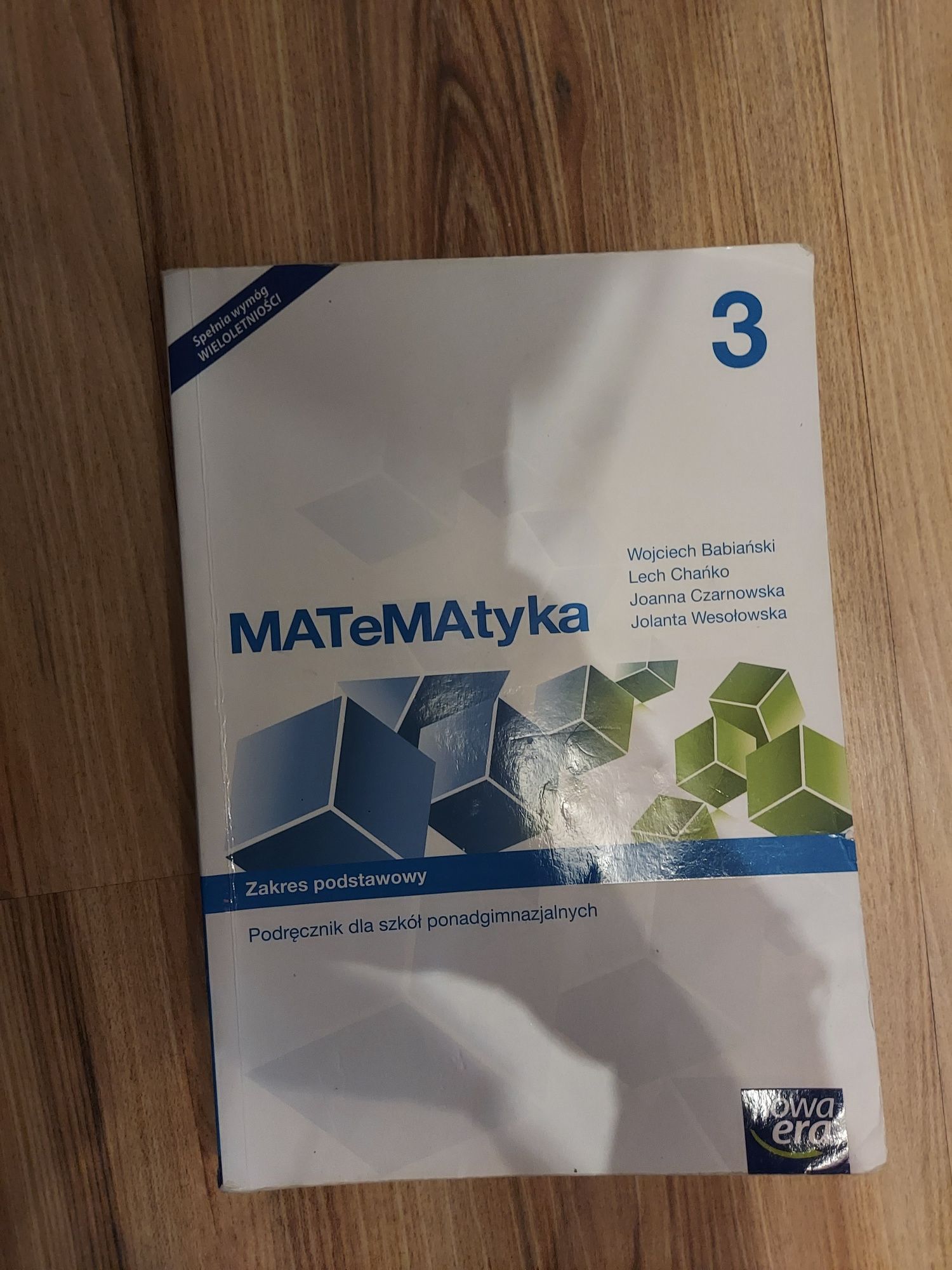 Matematyka 3. Podręcznik.