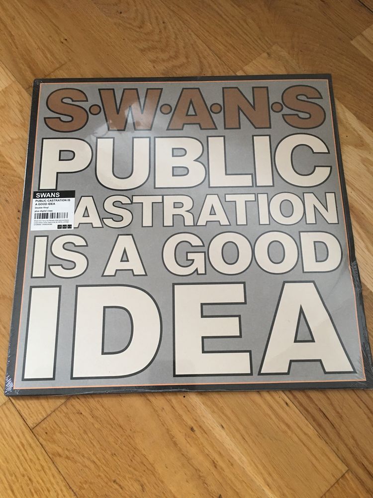 SWANS public castration is a good idea winyl folia MINT