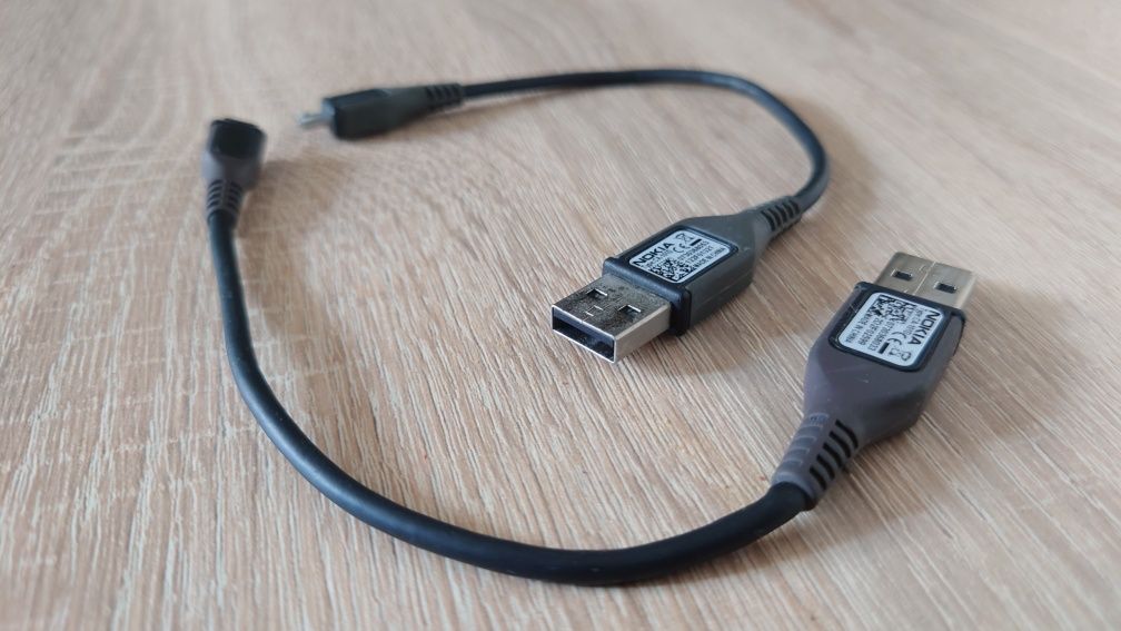Kabel USB - microUSB typ B Nokia 0,2 m 2 szt
