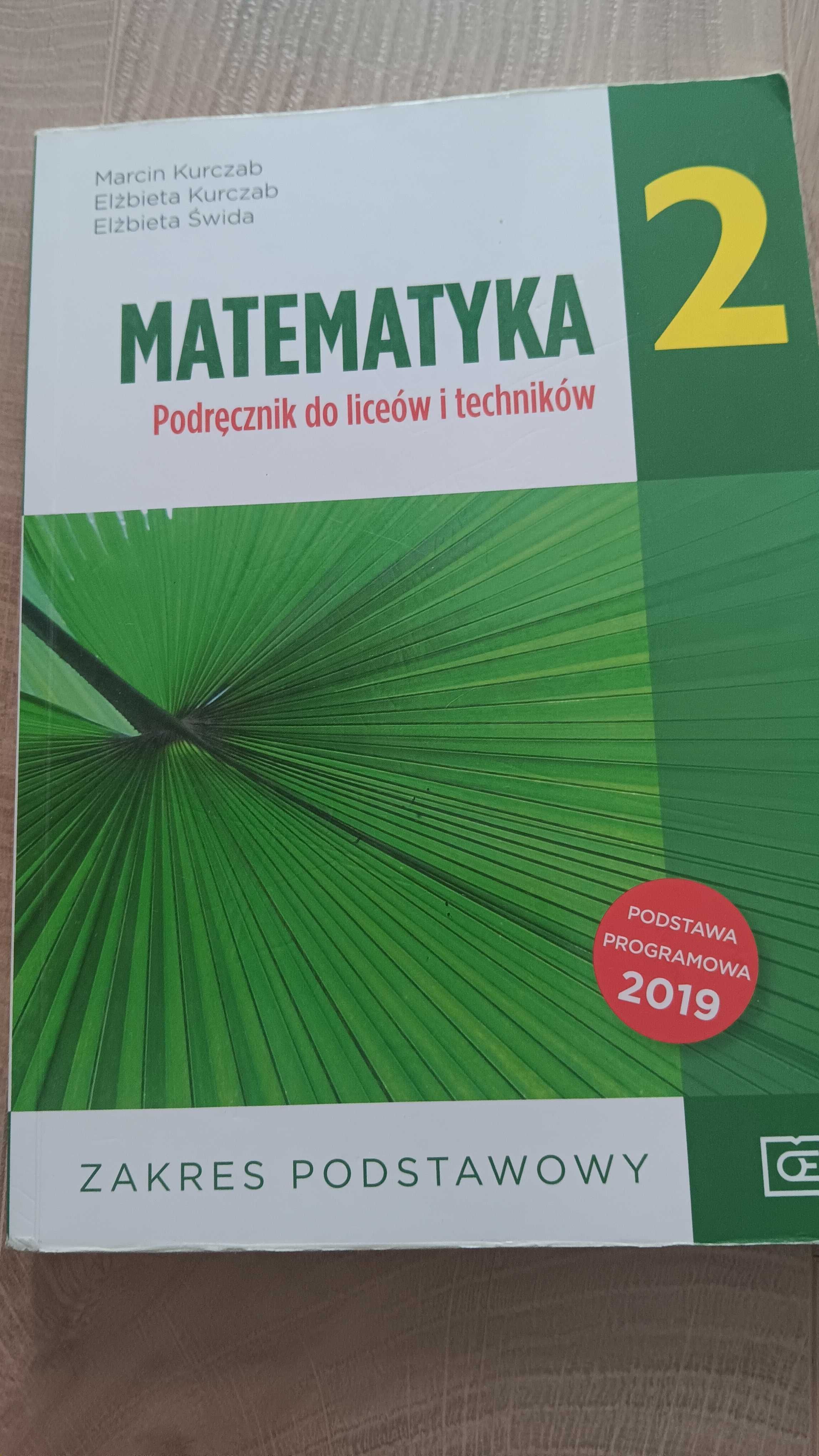 Matematyka 2 podręcznik do liceów i techników zakres podstawowy