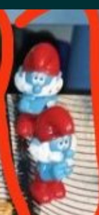 8 figurek postaci z bajki smerfy 5 Smerfetka 3 papa smerf