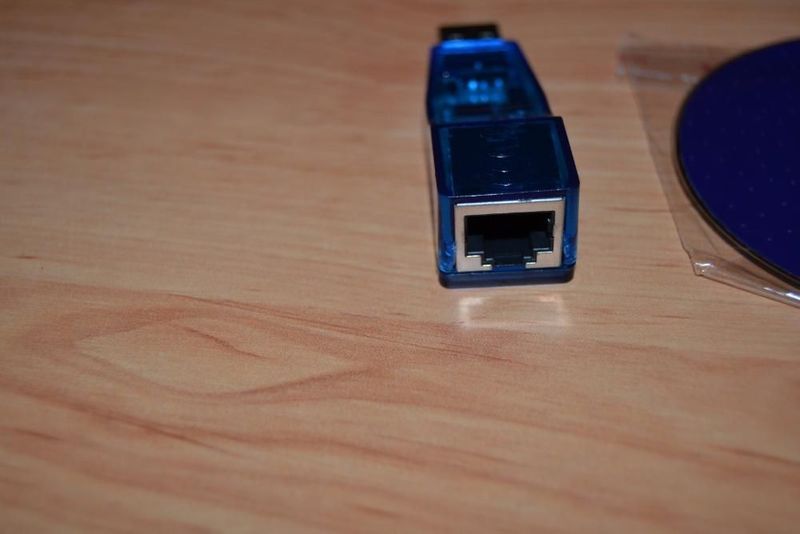 Placa de rede por usb - ethernet 10-100 network lan- rj45