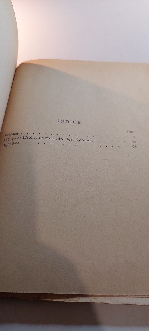 Esboço de História da Teoria do Ideal e do Real (Atlântida, 1948)