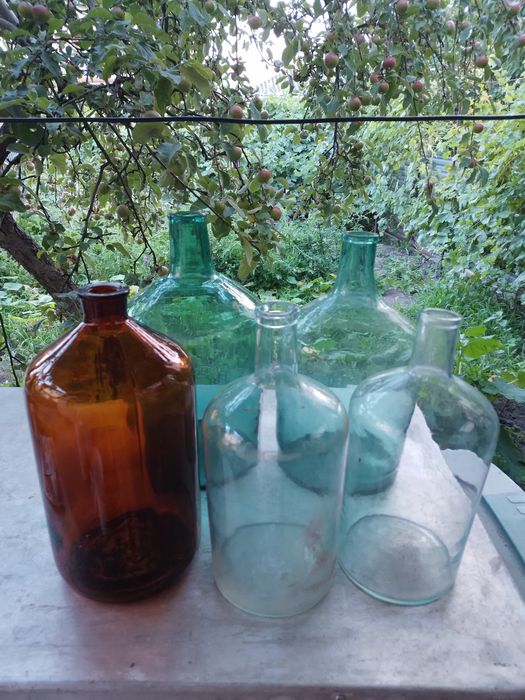 Бутлі скляні 70-х років