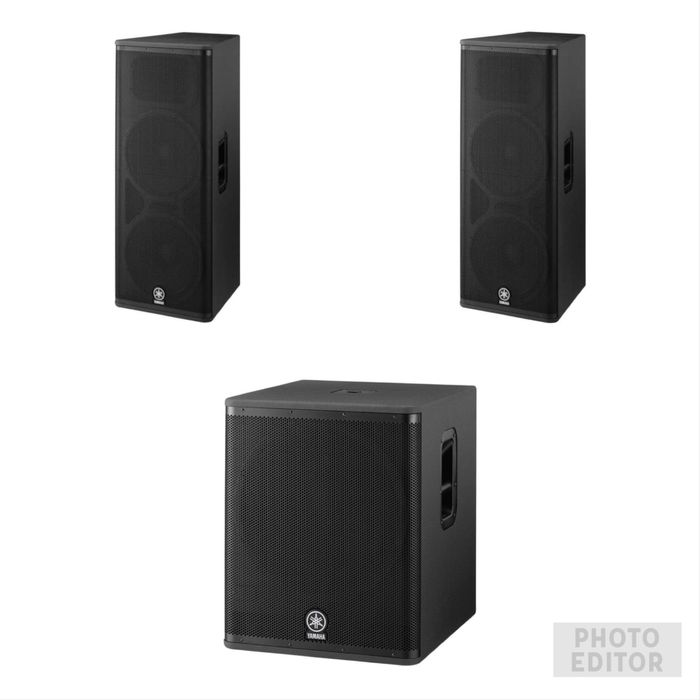 Wynajem nagłośnienie estardowe aktywne   3400W Yamaha