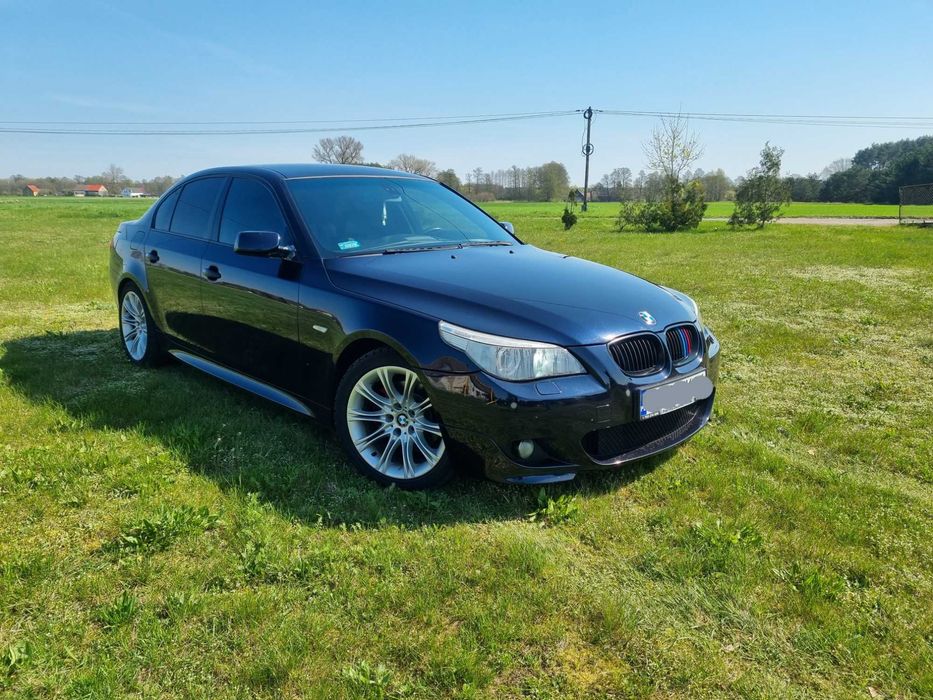 Bmw e60 ori m-pakiet N52B25A manual carbonschwarz wszystkie czesci!