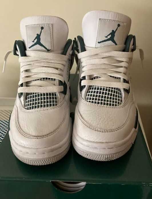 Air-jordan-4-retro-gs-oxidized-green 36.5