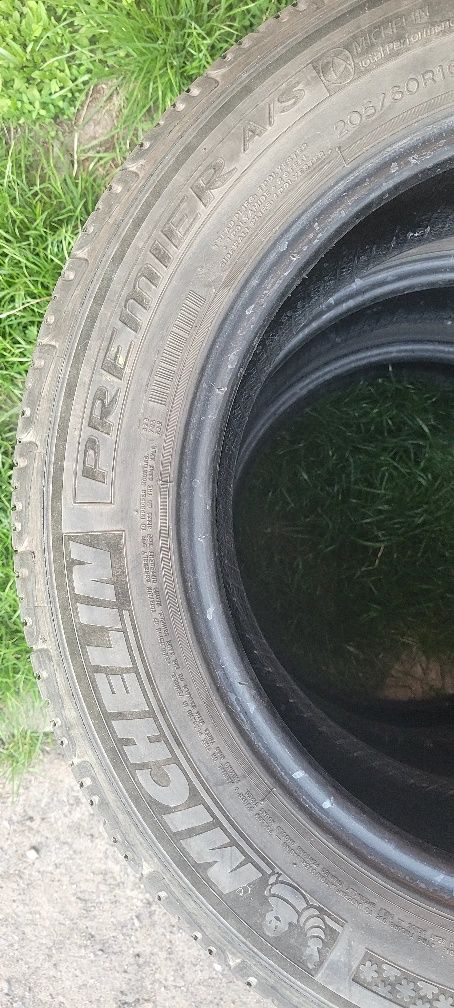 Шины, резина, гума, колеса, покрышки Michelin Premier A/S 205/60/ R16