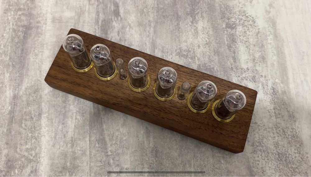 Nixie clock, ламповые часы, ламповий годинник на 6 ИН-14