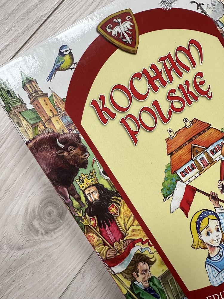 Gra planszowa edukacyjna Kocham Polskę