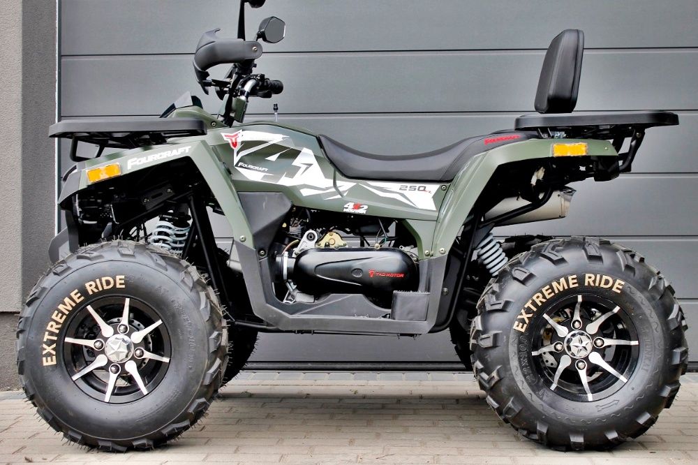 Quad FourCraft 250 ! 24KM ! NAJWIĘKSZY XXXL ! Ledy ! Max opcja ! RATY