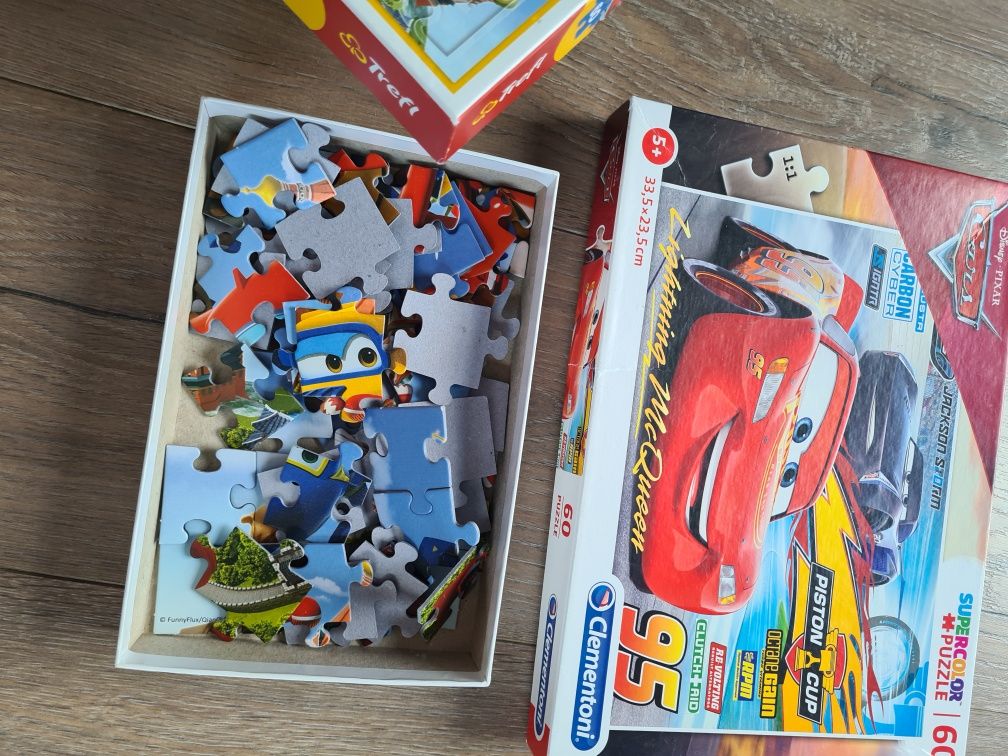 Clementoni Disney Cars Samochody puzzle x2