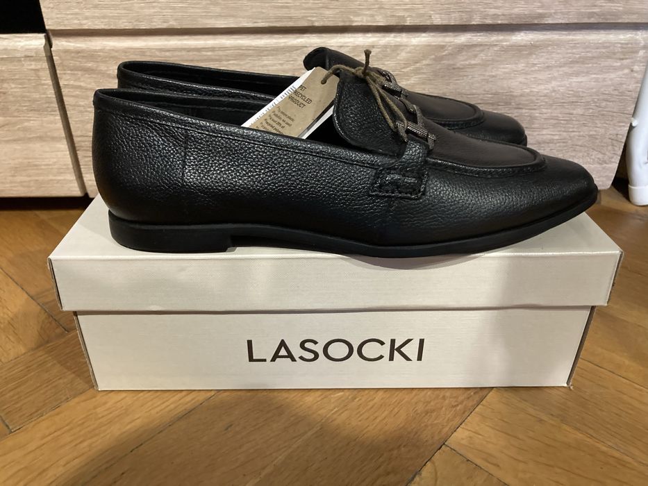 Skórzane Mokasyny Lasocki rozmiar 39