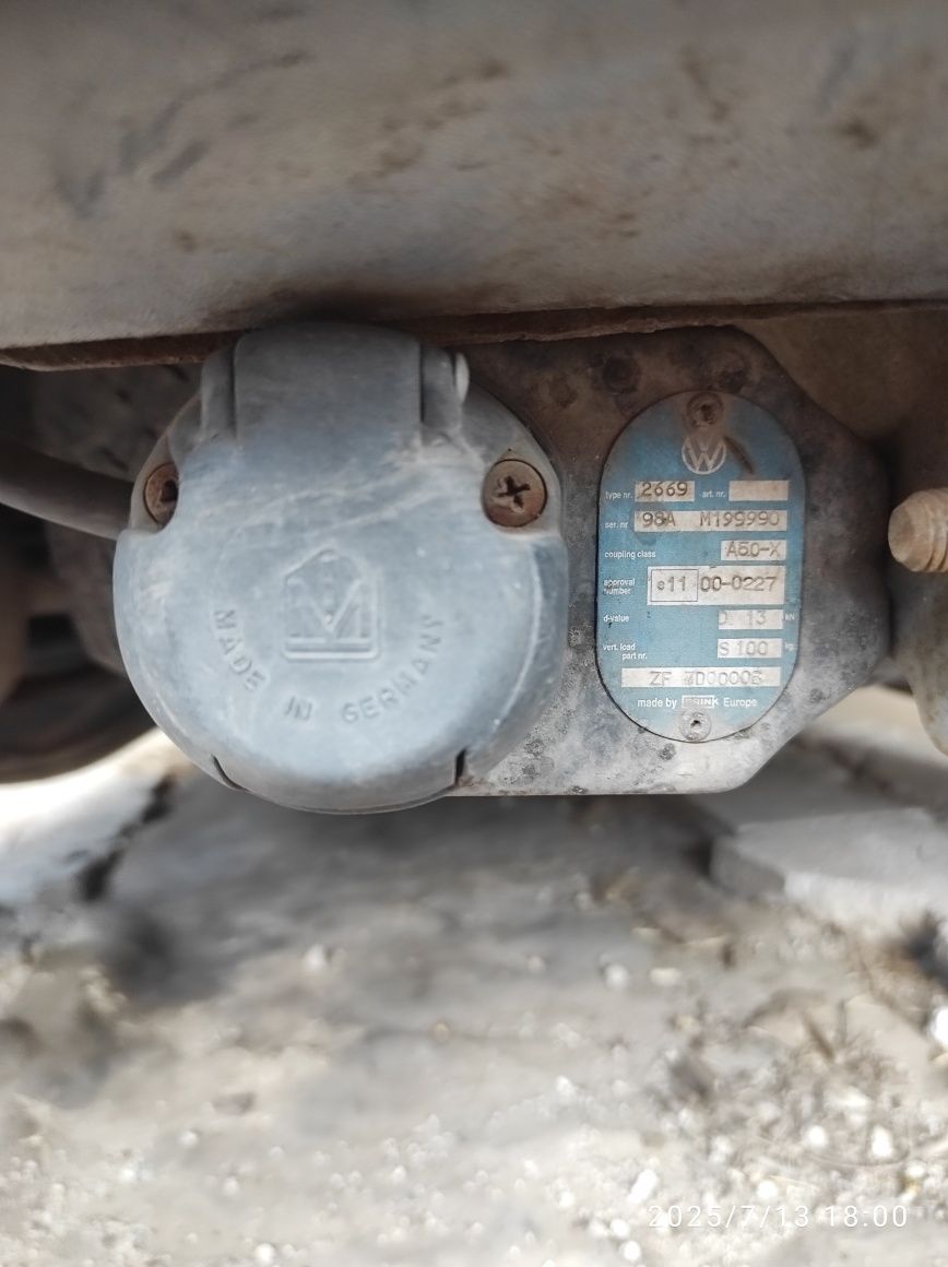 Volkswagen transporter t4 1.9td 2000год