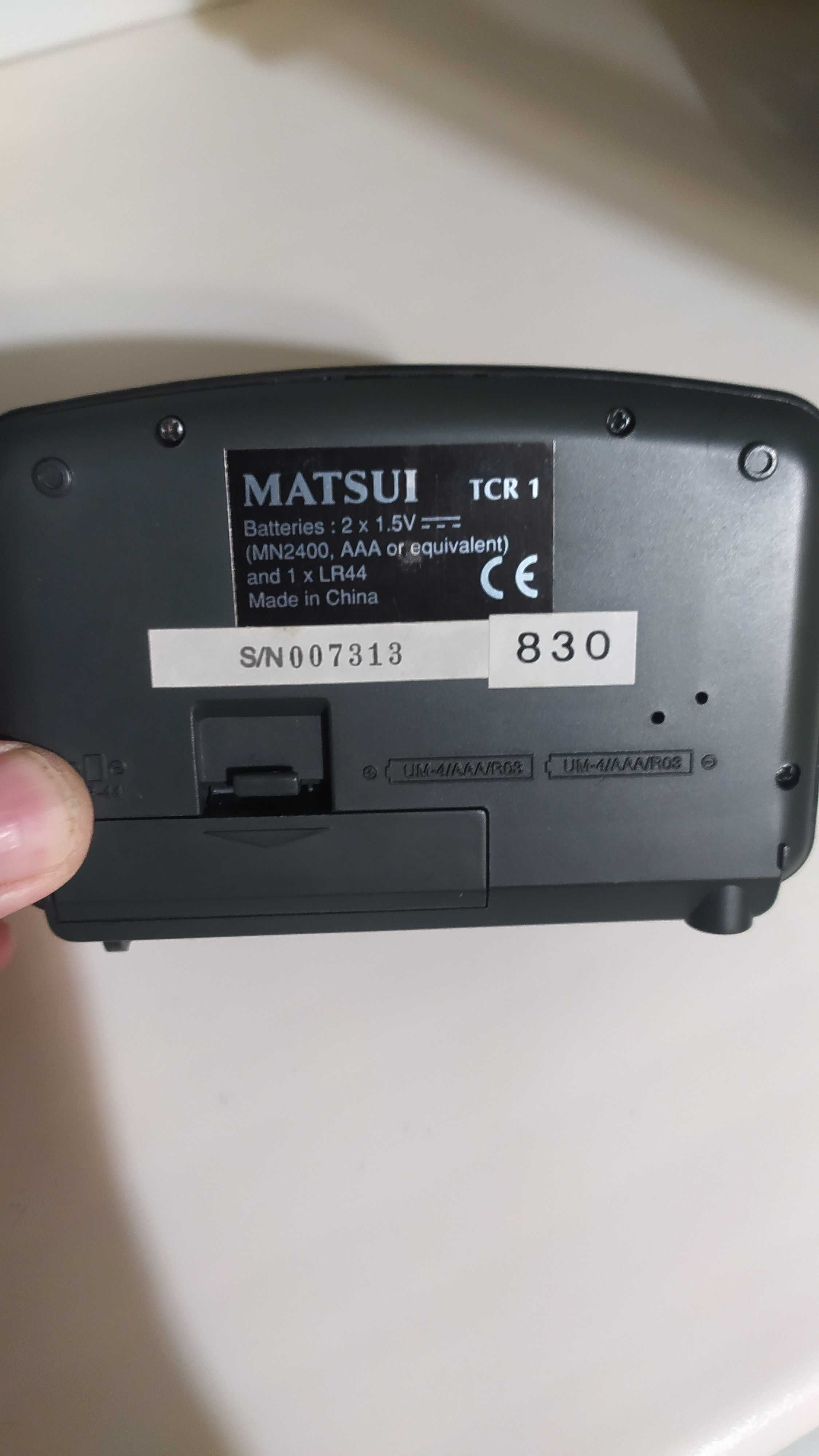 Matsui.Радио.Часы.
