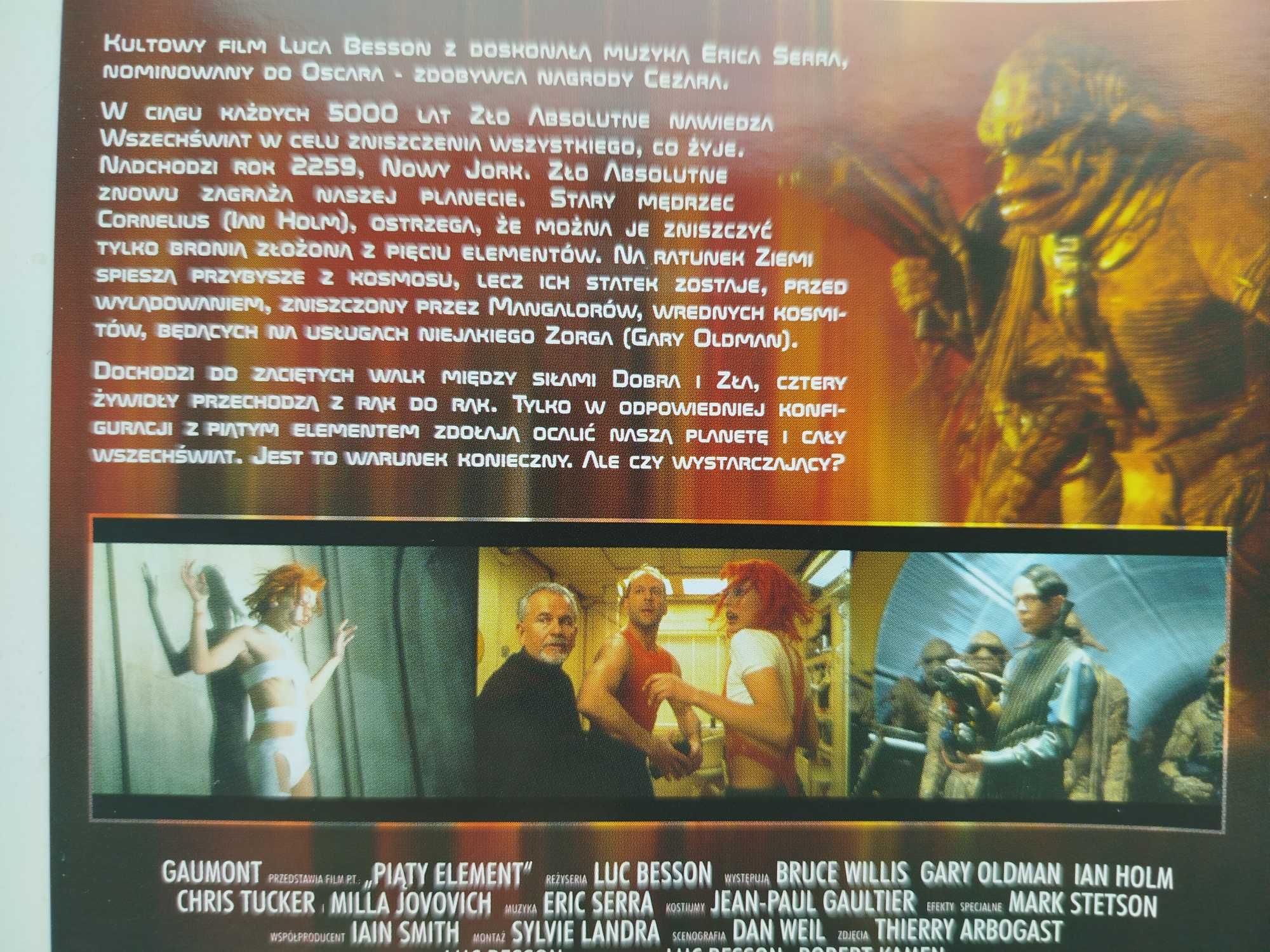 Piąty Element 2 VCD Bruce Willis Oldman Jovovic