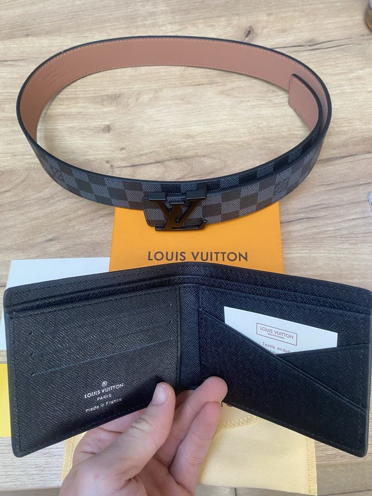 Portfel i pasek Louis Vuitton