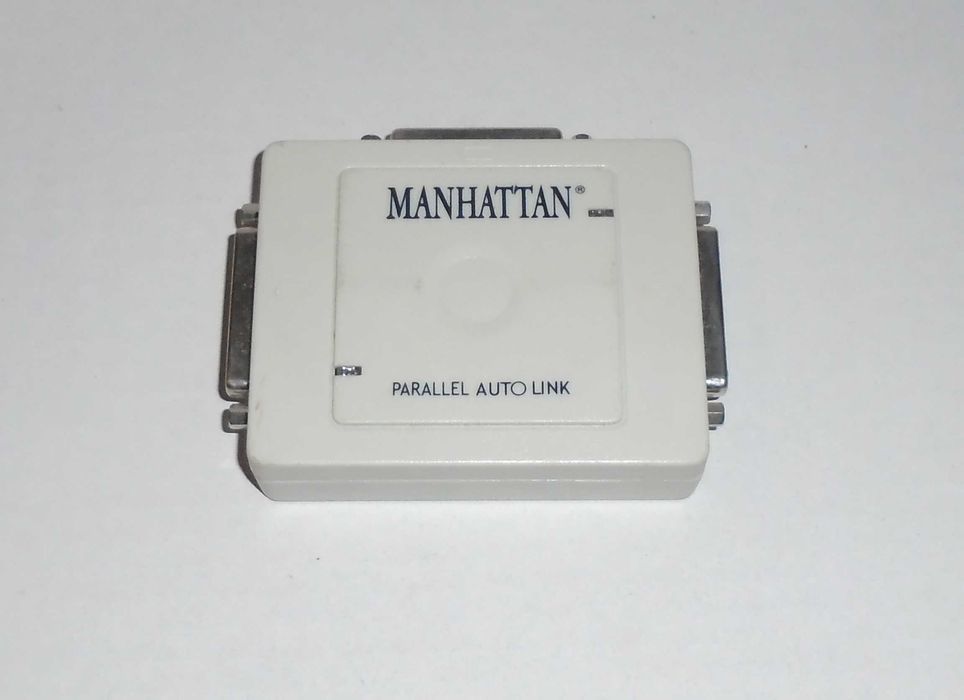 HUB 3 portas automático ligação paralela impressoras/scanners. NOVO