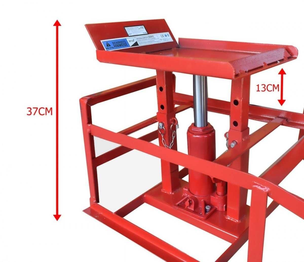 Rampy Najazdowe z Podnośnikiem Hydraulicznym 2 szt. Powystawowe