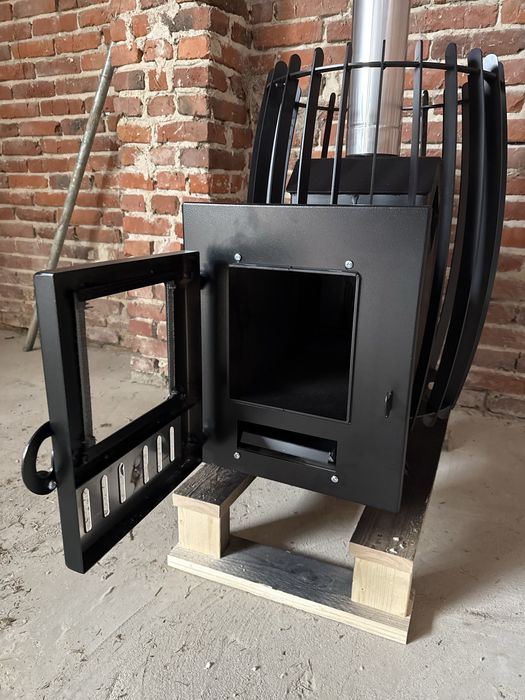 Piec tunelowy do sauny  na drewno