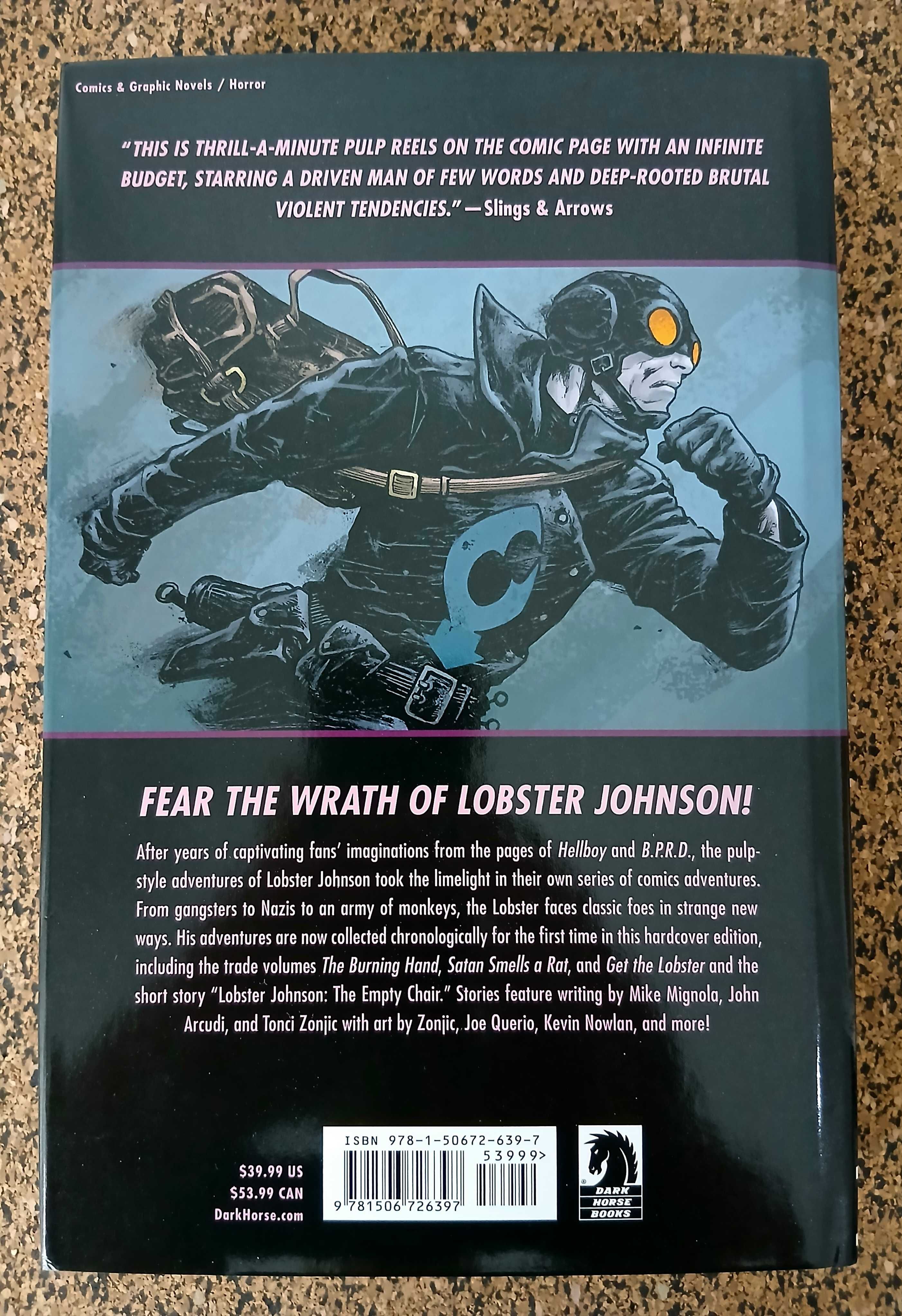BD - Lobster Johnson Omnibus Volume 1