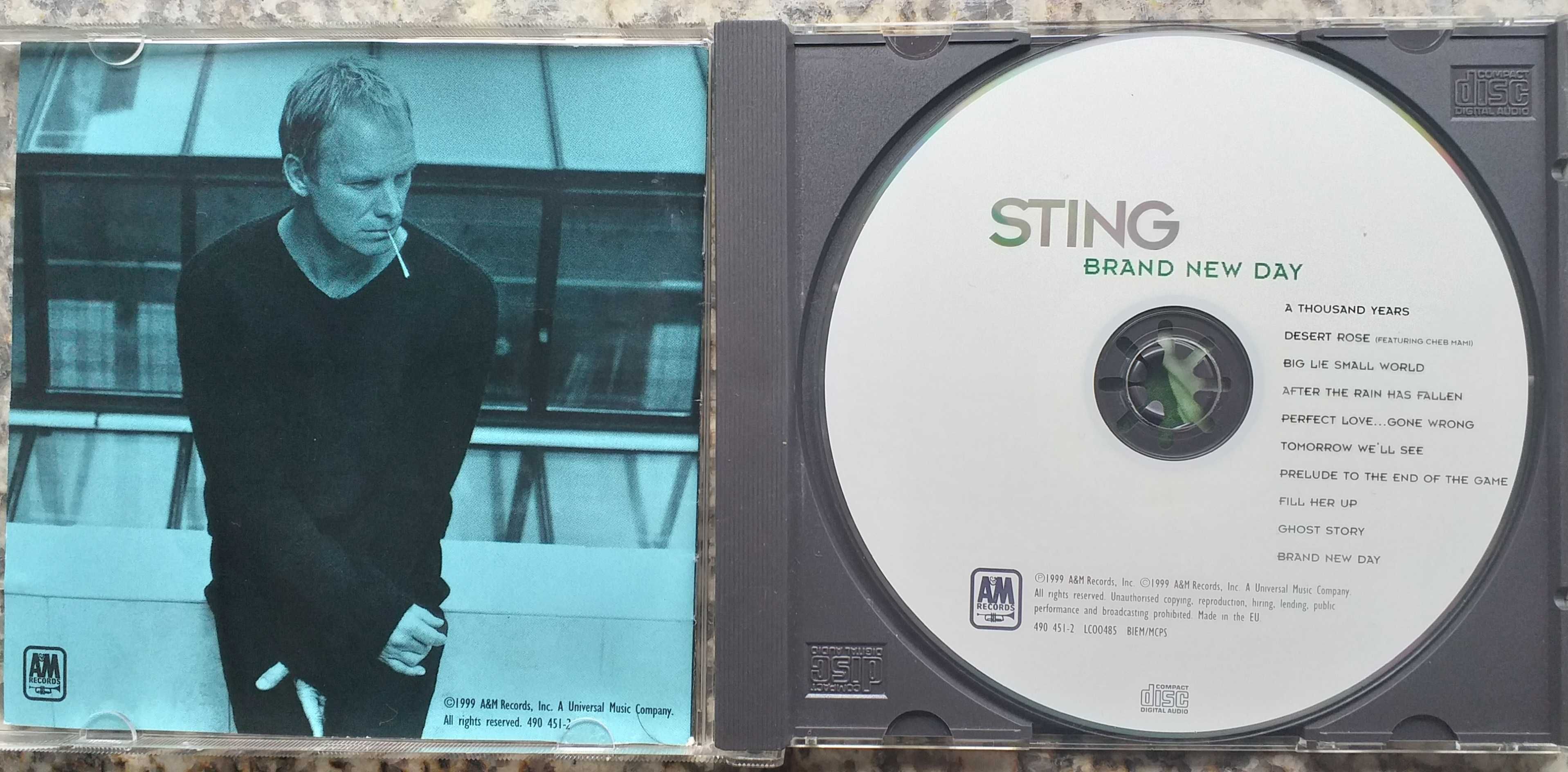 Cd Sting "Brand New Day" como novo