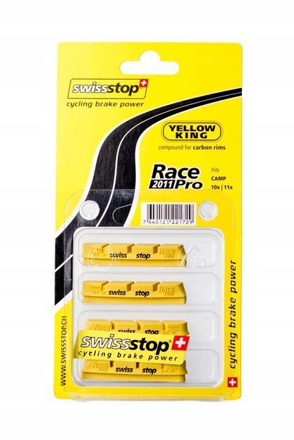 Swissstop wsuwki Race Pro Yellow King Campagnolo