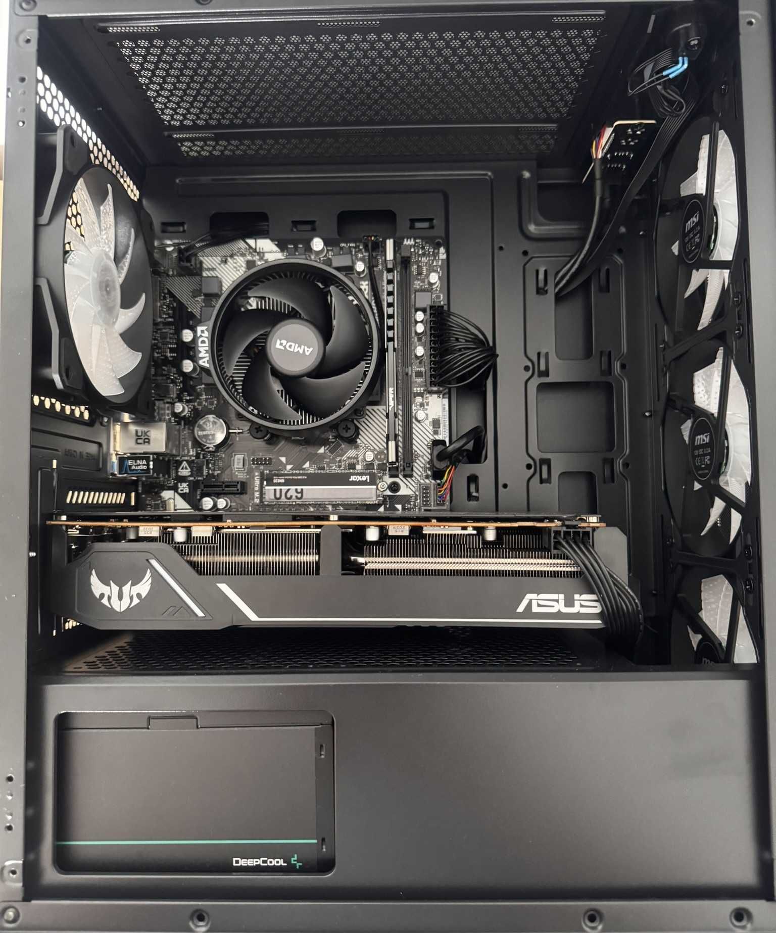 Wydajny Komputer Gamingowy Ryzen 5 5600 + RX 5600 XT + 16GB DDR4 + 1TB