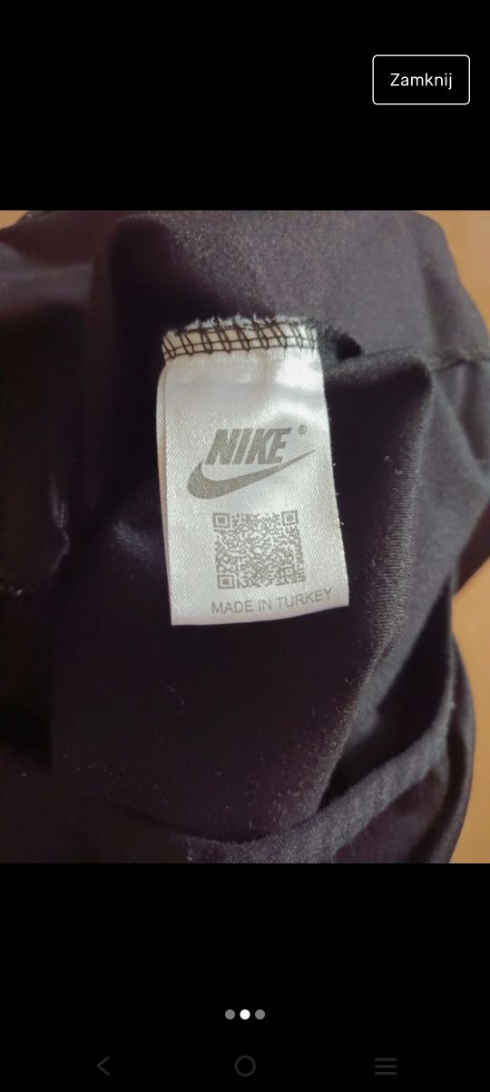 Bawełniana bluza Nike rozm S