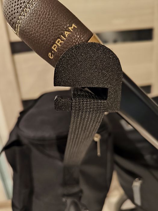 Uchwyt CYBEX. Zestaw uchwytów do wózków Cybex. 6 sztuk. Czarne