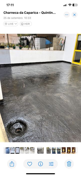 Impermeabilização de Terraços e Limpeza de Telhados.