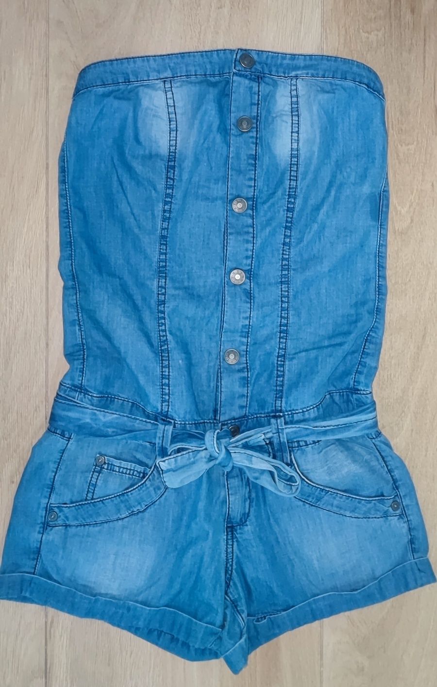 Kombinezon letni krótkie spodenki Benetton jeans rozm. 38