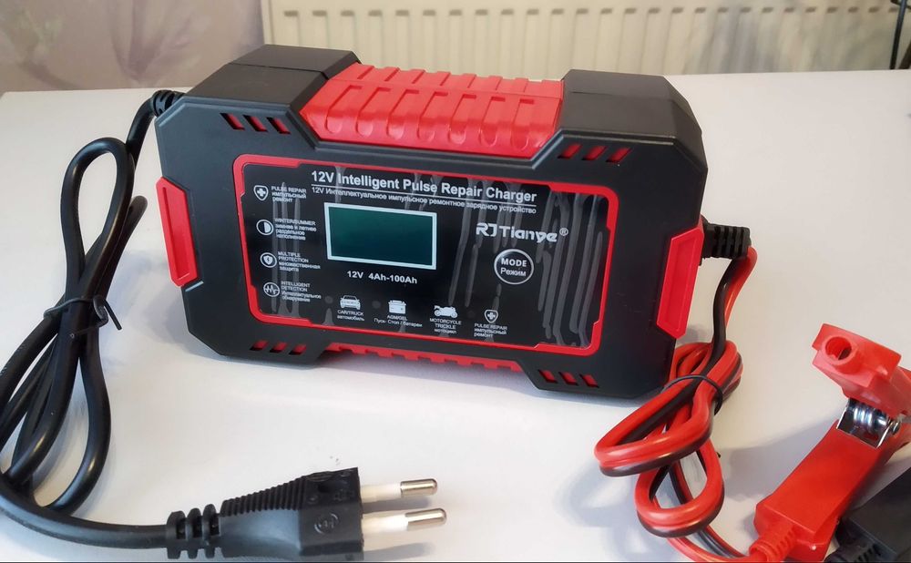 Зарядне 6А для авто АКБ 12В зарядное устройство зарядка