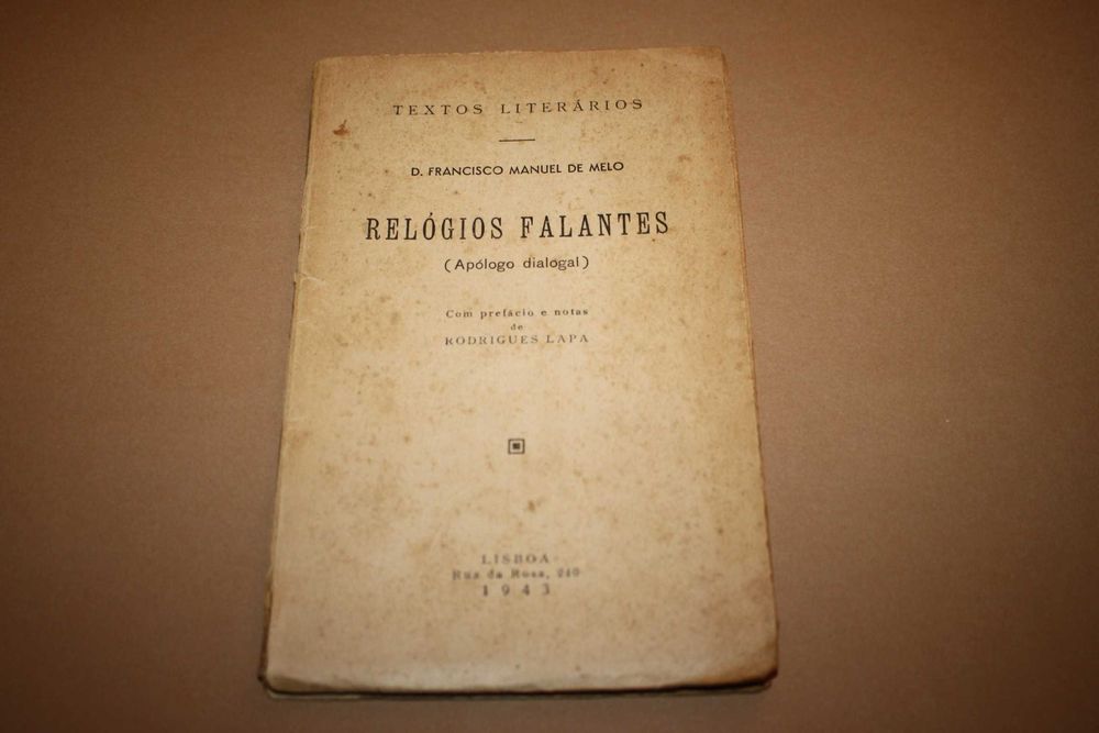 Relógios Falantes//D. Francisco Manuel de Melo