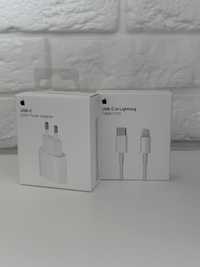 Комплект Original Apple 20W USB-C Power Adapter with Lightning(1m)