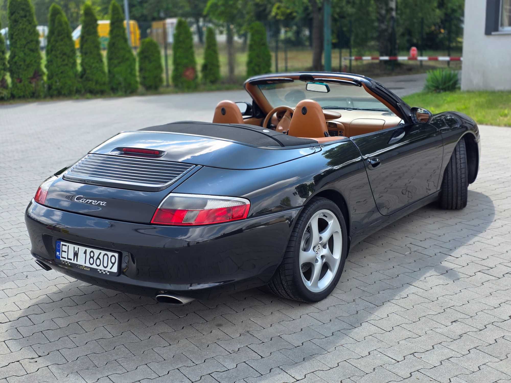 PORSCHE 911 996 carrera 2 cabrio Manual RWD  zakuty silnik FV