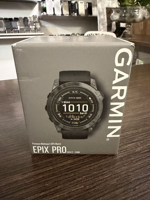 Garmin Epix Pro Gen 2 51 mm Czarny z czarnym paskiem Poznań Długa 14