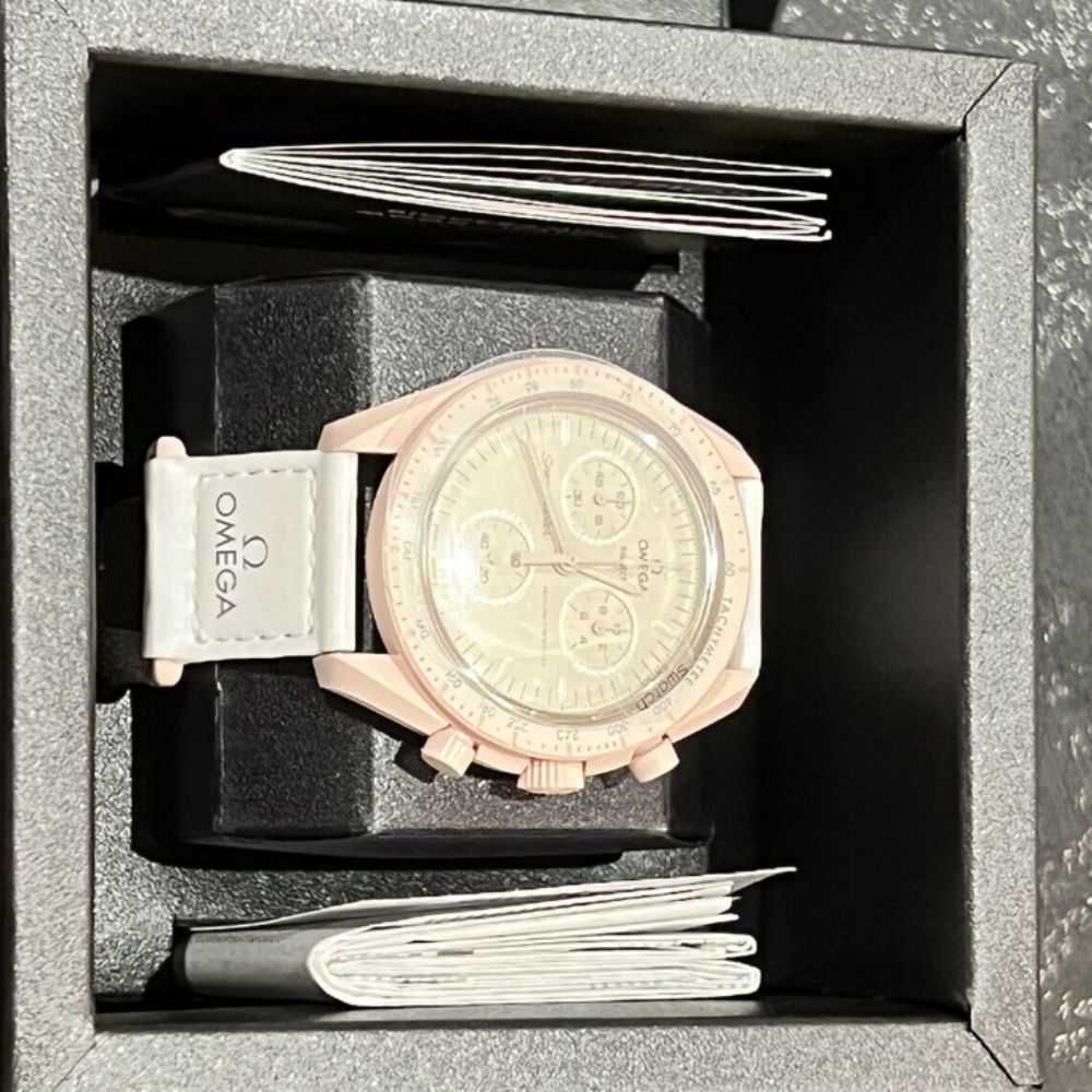 Omega x Swatch SO33P100 - Venus z Oryginalnym Opakowaniem
