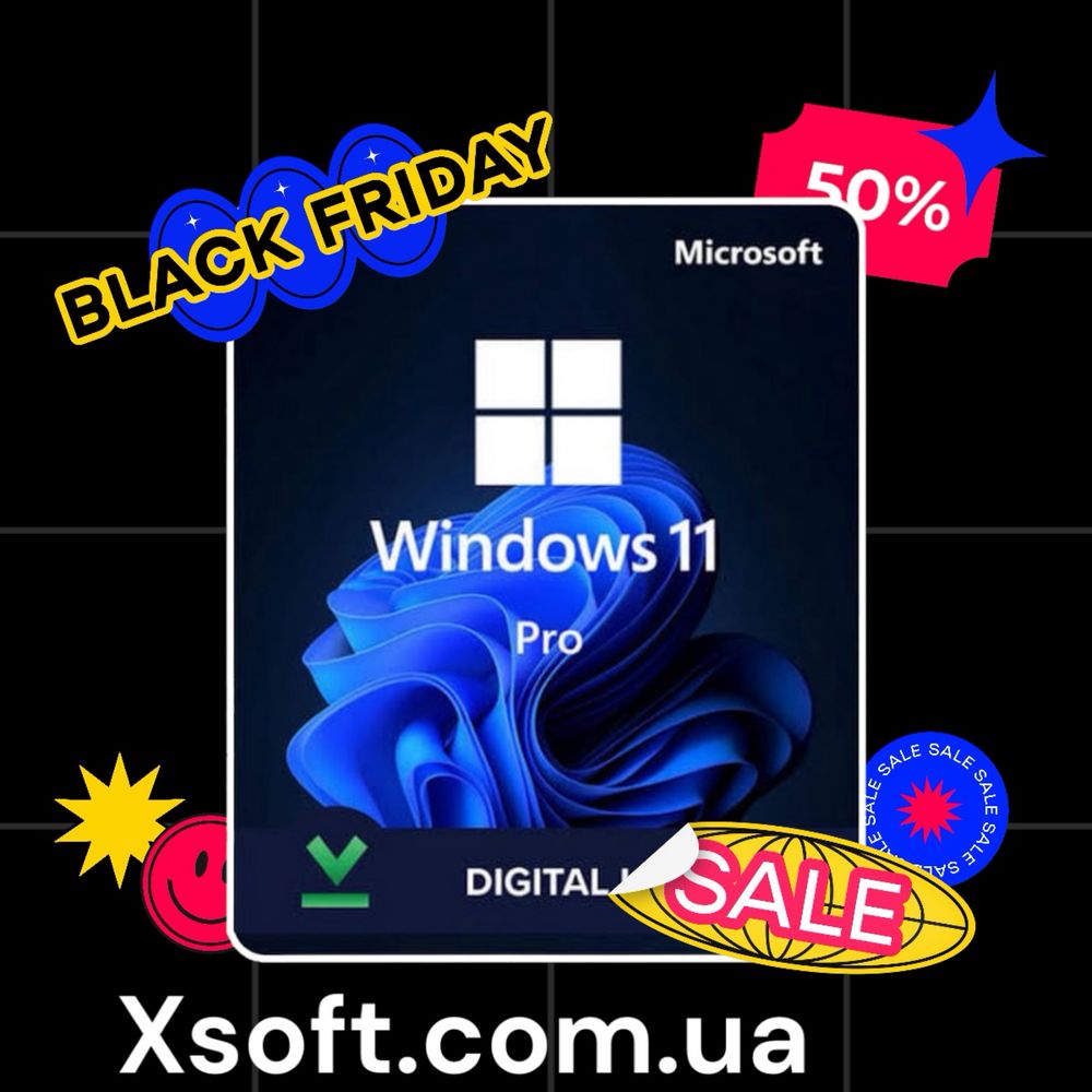 Ключ активації Windows 10/11 Pro 64-bit OEM ОПТ (відповідаю миттєво)‼️