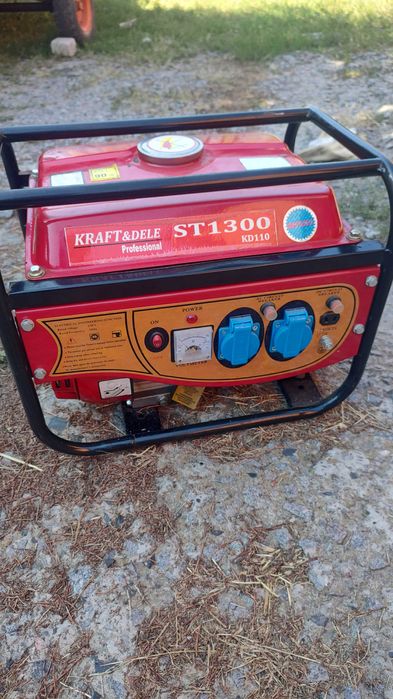 Продається бензиновий ген-тор  KRAFT ST 1300  KD 110  ном. пот.1.3 kw