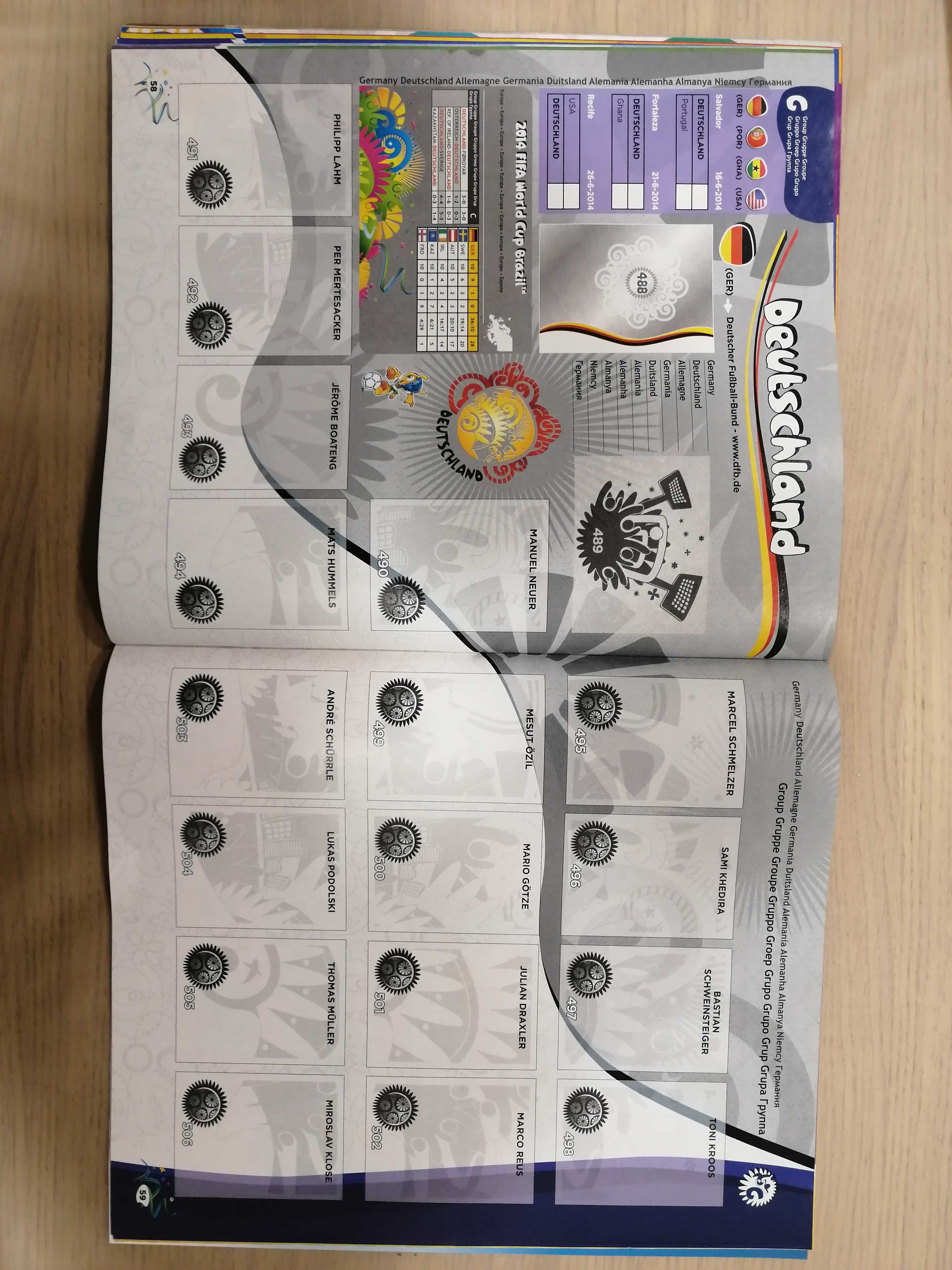 Caderneta Mundial Brasil 2014 - Panini [Incompleta]